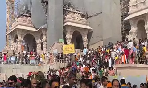 மகா கும்பமேளா எதிரொலி; அயோத்தியில் அலைமோதும் பக்தர்கள் கூட்டம்