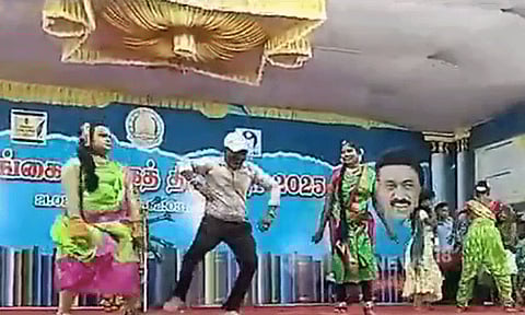 புத்தக திருவிழாவில் நடனமாடியவர் மயங்கி விழுந்து உயிரிழப்பு