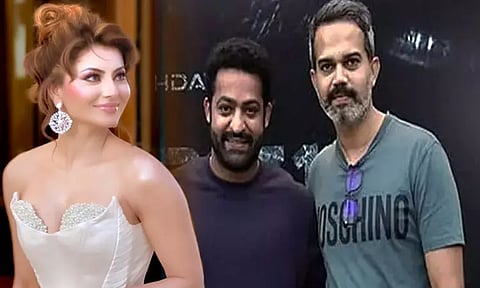 NTR in action Hot Beauty enters