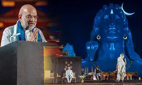 இந்த உன்னதமான தருணத்தில் தமிழ் மொழியில் பேச முடியாதது வருத்தம் அளிக்கிறது - அமித்ஷா