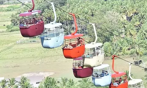 பழனி முருகன் கோவிலில் ரோப் கார் சேவை நாளை நிறுத்தம்