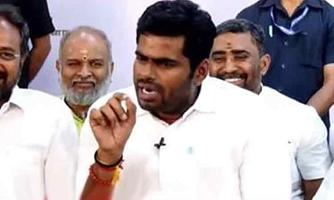 தொகுதி மறுசீரமைப்பு விவகாரம்: தமிழக மக்களை குழப்புவதே திமுகவின் நோக்கம் - அண்ணாமலை