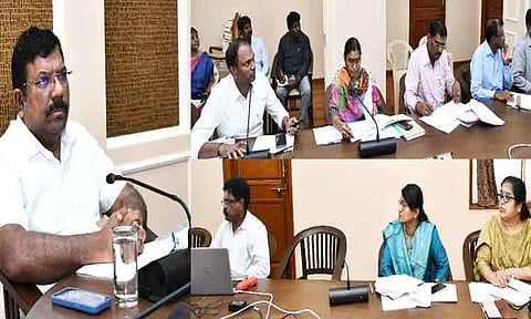 மாநிலத் தகுதித்தேர்வுக்கான (செட்) முன்னேற்பாடுகள் குறித்து தலைமை செயலாளர் ஆலோசனை