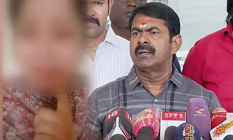 என்னுடைய கண்ணீர் சீமானை சும்மா விடாது - நடிகை சாபம்