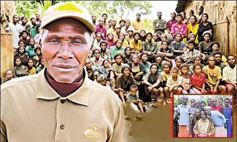 தான்சானியாவில் 20 மனைவிகள், 104 வாரிசுகள், 144 பேரப்பிள்ளைகளுடன் வாழும் அதிசய மனிதர்