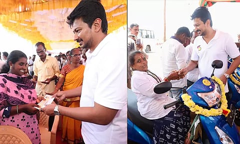 மாற்றுத்திறனாளிகள் நலத்துறை சார்பில் ரூ.1.25 கோடி மதிப்பிலான நலத்திட்ட உதவிகள்: துணை முதல்-அமைச்சர் வழங்கினார்