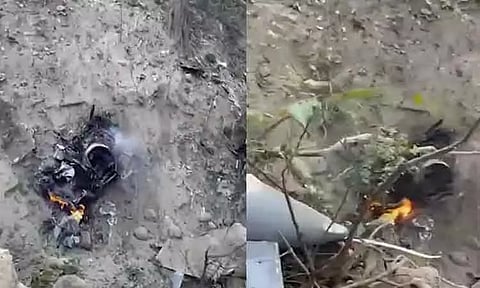 அரியானா: விபத்தில் சிக்கிய போர் விமானம் - உயிர்தப்பிய விமானி