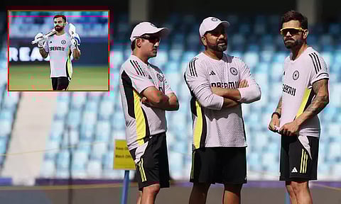 விராட் கோலிக்கு காலில் காயம்; இறுதி போட்டியில் பங்கேற்பாரா...? பயிற்சி ஊழியர் பதில்