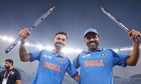 சாம்பியன்ஸ் டிராபி: ஆட்ட நாயகன் ரோகித் சர்மா, தொடர் நாயகன் ரச்சின் ரவீந்திரா