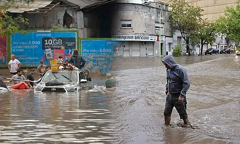அர்ஜென்டினாவில் கனமழை, வெள்ளம்; பலி எண்ணிக்கை 16 ஆக உயர்வு