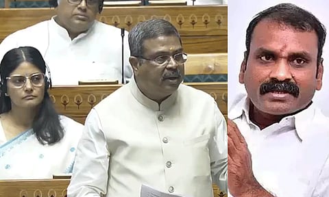 நாடாளுமன்றத்தில் மொழியை வைத்து மீண்டும் ஒருமுறை அரசியல் செய்துள்ளனர் - எல்.முருகன் விமர்சனம்