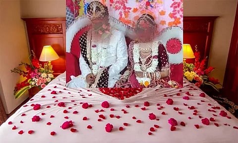 முதலிரவு அறைக்கு சென்ற புதுமண தம்பதி... விடிந்ததும் கதவைத் திறந்த உறவினர்களுக்கு அதிர்ச்சி