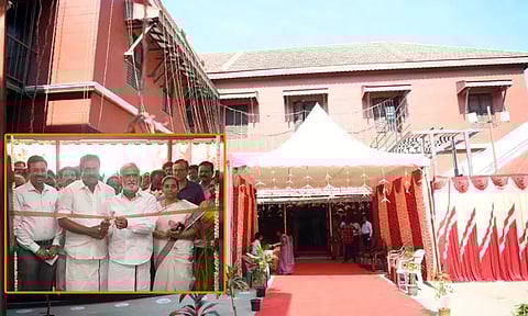 160 ஆண்டுகள் பழமைவாய்ந்த சென்னை ஜார்ஜ் டவுன் பதிவு அலுவலகம் ரூ.9.85 கோடியில் புதுப்பிப்பு - அமைச்சர்கள் திறந்து வைத்தனர்