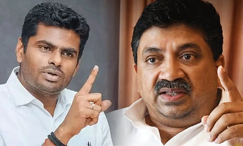 அமைச்சர்கள் வீட்டு பிள்ளைகள் படிப்பது மும்மொழிதான்; அவர்கள் அறிவில்லாதவர்களா? - அண்ணாமலை கேள்வி