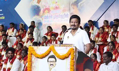 'மக்கள் தொகையை கட்டுப்படுத்தியதற்காக தமிழ்நாடு தண்டிக்கப்படுகிறது' - உதயநிதி ஸ்டாலின்