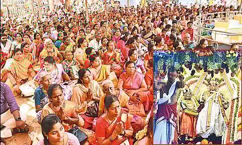 திருவொற்றியூர் வடிவுடையம்மன் கோவிலில் கல்யாண சுந்தரர் திருக்கல்யாணம்