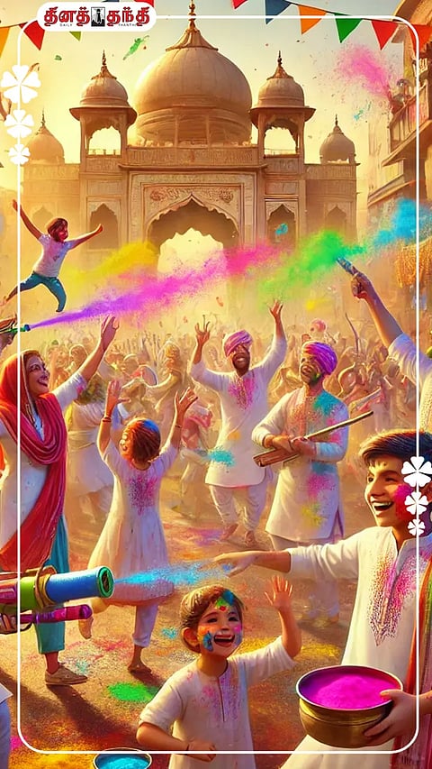 வண்ணங்களின் திருவிழாவான ஹோலி..!