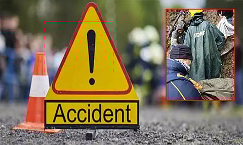 உத்தரகாண்டில் சாலை விபத்து; பலியான 2 பேரின் உடல் மீட்பு