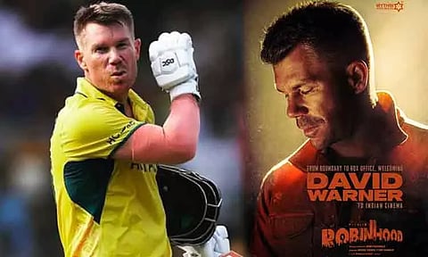 இந்திய சினிமாவே... இதோ நான் வருகிறேன் - டேவிட் வார்னர்