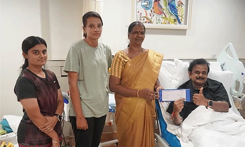 ஷிகான் ஹுசைனியின் மருத்துவ சிகிச்சைக்கு தமிழக அரசு ரூ.5 லட்சம் நிதி உதவி