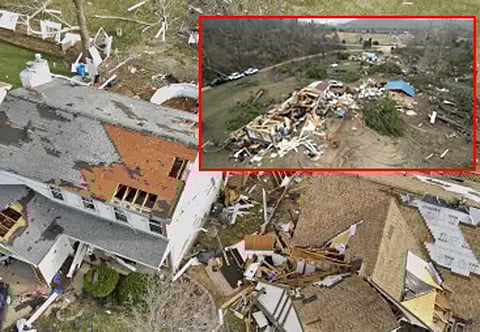 அமெரிக்காவை தாக்கிய சூறாவளி: 32 பேர் பலி