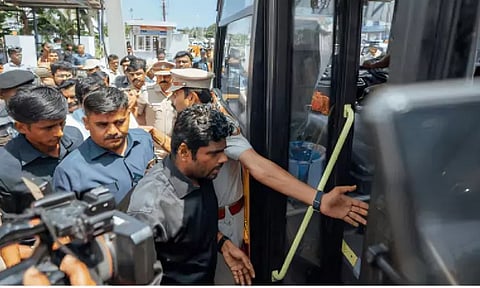 காவல்துறையை இன்று இரவுமுதல் தூங்கவிடமாட்டேன்; அண்ணாமலை