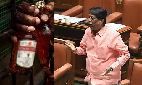 பெண்களுக்கு ரூ.2 ஆயிரம் கொடுப்பதுபோல் ஆண்களுக்கு 2 மது பாட்டில் கொடுங்க... எம்.எல்.ஏ. கோரிக்கையால் சர்ச்சை