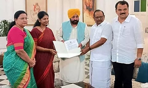 தொகுதி மறுசீரமைப்பு: பஞ்சாப் முதல்-மந்திரி பகவந்த் மானுக்கு நேரில் அழைப்பு