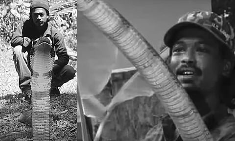 மீட்கும் போது கொத்திய ராஜநாகம்: சிகிச்சை பெற்று வந்த பாம்புபிடி வீரர் உயிரிழந்த சோகம்