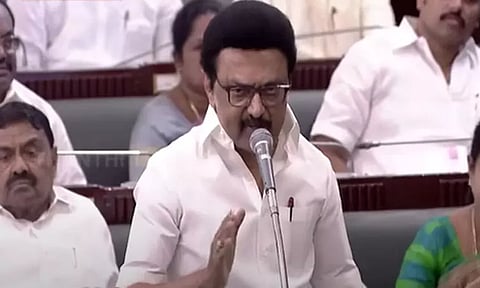 'நான் பேசுவதை கேட்டுவிட்டு வெளிநடப்பு செய்யுங்கள்': எடப்பாடி பழனிசாமி வெளியேறும்போது மு.க.ஸ்டாலின் ஆவேசம்