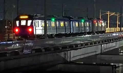 சென்னையில் டிரைவர் இல்லாத மெட்ரோ ரெயில் சோதனை ஓட்டம் வெற்றி