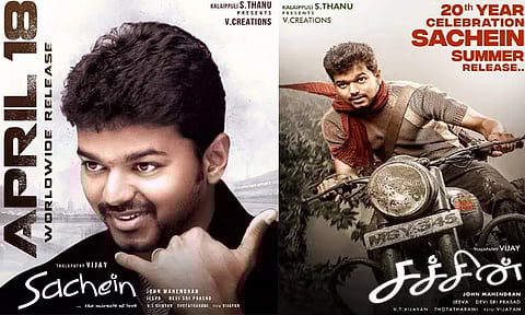 விஜய்யின் "சச்சின்" ரீ-ரிலீஸ் தேதி அறிவிப்பு