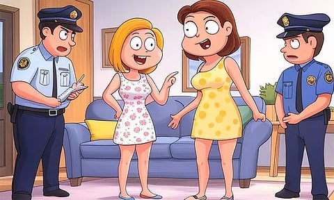 கள்ளக்காதலியுடன் உல்லாசம்: கணவரை போலீசில் சிக்க வைத்த மனைவி; காரணம் கேட்டதும் அதிர்ந்த போலீசார்