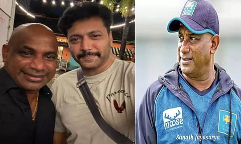 இலங்கையில் ஜெயசூர்யாவை சந்தித்த ரவி மோகன்!