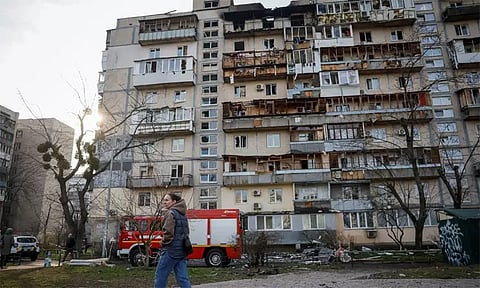 உக்ரைனில் ரஷியா டிரோன் தாக்குதல் 3 பேர் பலி