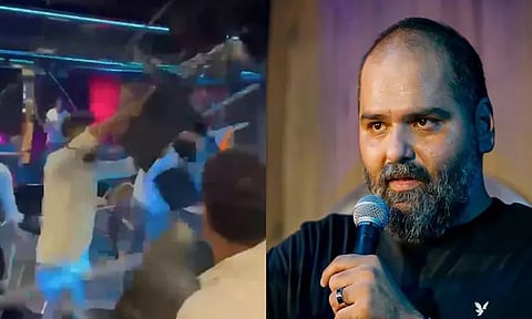 ஏக்நாத் ஷிண்டேவை கிண்டல் செய்த காமெடியன்: ஓட்டலை சூறையாடிய சிவசேனா கட்சியினர்