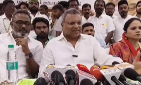 'பா.ஜ.க. யாருடன் கூட்டணி வைத்தாலும் தோல்வியடைவார்கள்' - கார்த்தி சிதம்பரம் எம்.பி.