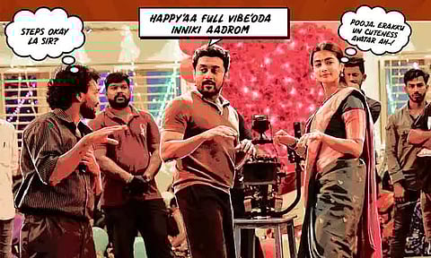 7-வது எபிசோட் : காமிக்ஸ் வடிவில் வெளியான "ரெட்ரோ" படத்தின் படப்பிடிப்பு காட்சி