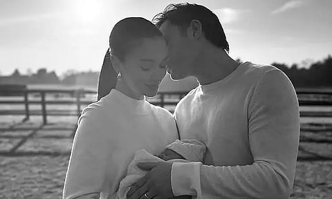Actress Amy Jackson and Ed Westwick welcome baby boy