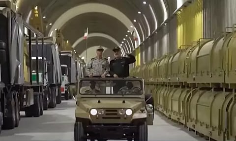 பூமிக்கு அடியில் 'ஏவுகணை நகரம்' - போர் சூழலுக்கு மத்தியில் ஈரான் வெளியிட்ட வீடியோ