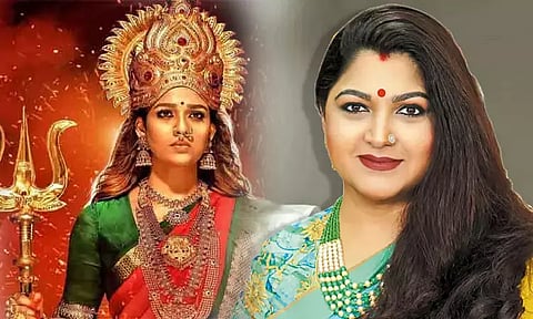 Khushbu addresses rumours surrounding Nayanthara’s Mookuthi Amman 2