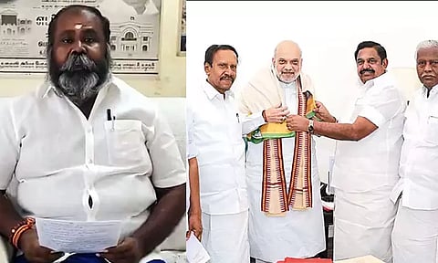 இந்தியாவின் இரும்பு மனிதர் வல்லபாய் படேலின் மறு உருவம் அமித்ஷா - ஆர்.பி. உதயகுமார் புகழாரம்