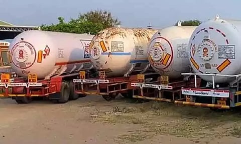 4 நாட்களாக நீடித்த எல்.பி.ஜி. டேங்கர் லாரிகள் வேலைநிறுத்தம் வாபஸ்