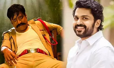 எஸ்.ஜே.சூர்யாவுக்கு எவ்வளவு தீனி கொடுத்தாலும் பத்தாது - நடிகர் கார்த்தி