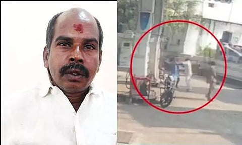 பெட்ரோல் பங்க் பெண் ஊழியரை கன்னத்தில் அறைந்த திமுக நிர்வாகி கைது