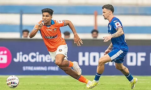 Image Courtesy: @IndSuperLeague / @FCGoaOfficial / @bengalurufc