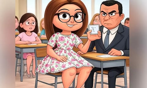 10-ம் வகுப்பு பொதுத்தேர்வில் ஆள்மாறாட்டம்: தாய்க்கு பதிலாக தேர்வு எழுதிய மகள் கைது