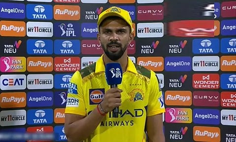 டெல்லிக்கு எதிரான ஆட்டத்தில் தோல்வி - சென்னை கேப்டன் ருதுராஜ் கூறியது என்ன?