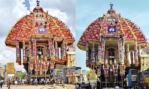 திருவாரூர் தியாகராஜர் கோவிலில் நாளை ஆழித்தேரோட்டம்