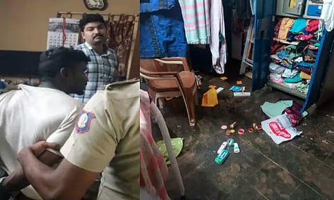 சென்னை: திருடச்சென்ற வீட்டில் வசமாக சிக்கிய வாலிபர்